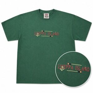 Vintage Useppa Island T-Shirt Men's XL Green Top Threads Single Stitch USA Made